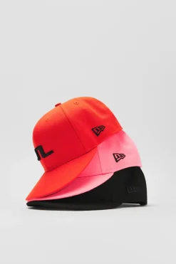 Caps<J.Lindeberg 950 JL SCRIPT PINK GREEN UV HotPink