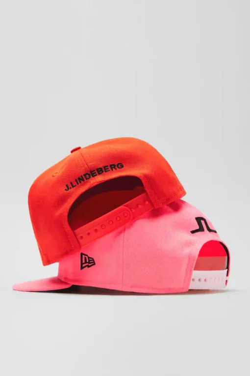 Caps<J.Lindeberg 950 JL SCRIPT PINK GREEN UV HotPink