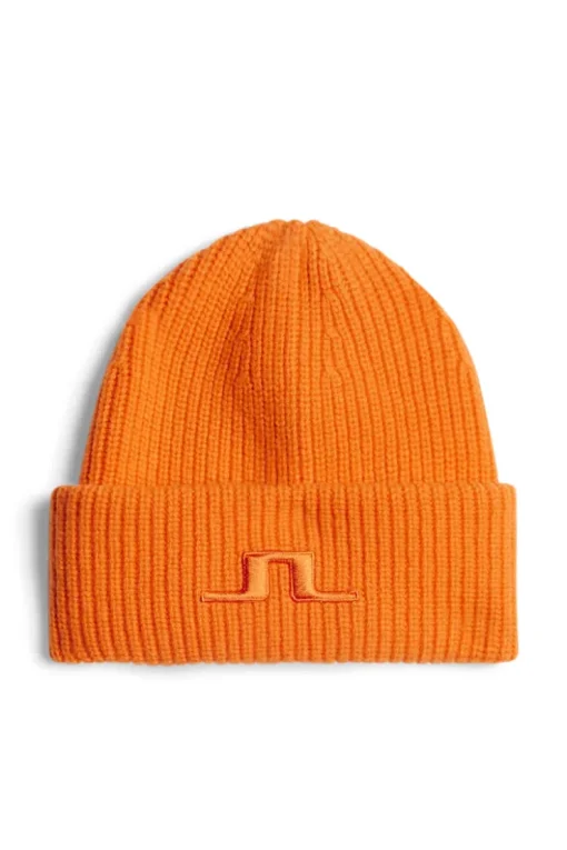 Accessories|Ski<J.Lindeberg Abby Beanie PersimmonOrange