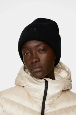 Accessories|Active<J.Lindeberg Abby Beanie Black
