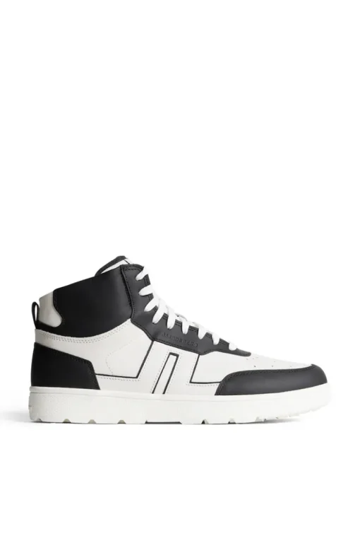 Golf|Golf Shoes<J.Lindeberg Ace High-Top Golf Sneaker Black