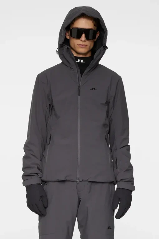 Ski|Jackets<J.Lindeberg Ace Jacket Asphalt