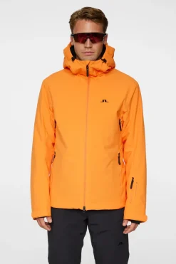 Ski|Outerwear<J.Lindeberg Ace Jacket PersimmonOrange