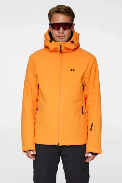 Ski|Outerwear<J.Lindeberg Ace Jacket PersimmonOrange