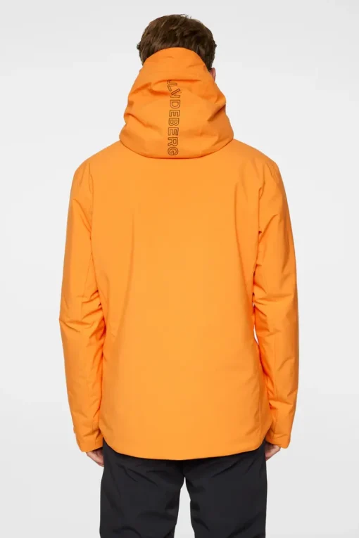 Ski|Outerwear<J.Lindeberg Ace Jacket PersimmonOrange