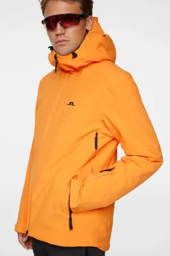 Ski|Outerwear<J.Lindeberg Ace Jacket PersimmonOrange
