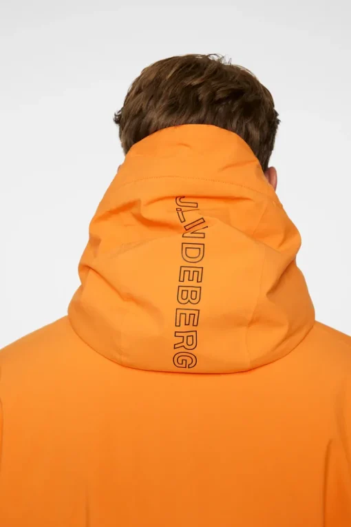 Ski|Outerwear<J.Lindeberg Ace Jacket PersimmonOrange