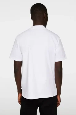 T-shirts|Tops<J.Lindeberg Ace Mock Neck T-Shirt White