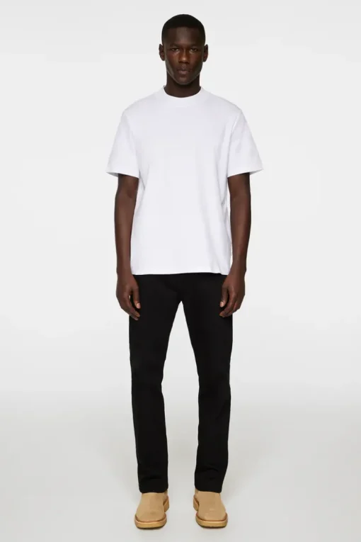 T-shirts|Tops<J.Lindeberg Ace Mock Neck T-Shirt White