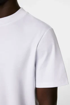 T-shirts|Tops<J.Lindeberg Ace Mock Neck T-Shirt White