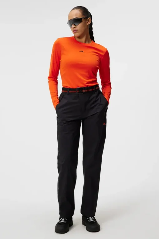 Base & Mid Layers|Outdoor<J.Lindeberg Ada LS T-shirt TangerineTango