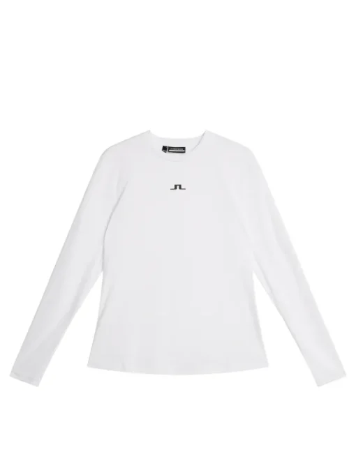 Base & Mid Layers|Outdoor<J.Lindeberg Ada LS T-shirt White