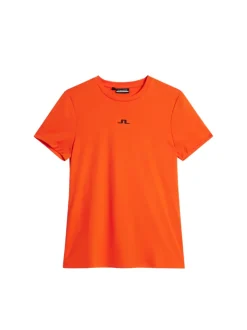 Base & Mid Layers|Outdoor<J.Lindeberg Ada T-shirt TangerineTango