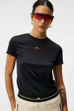 Base & Mid Layers|Outdoor<J.Lindeberg Ada T-shirt Black