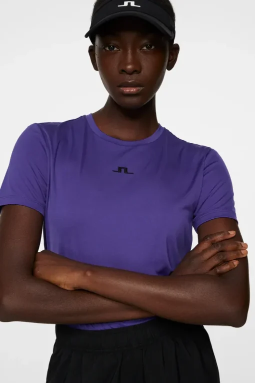 Tops|Tennis<J.Lindeberg Ada T-shirt DeepWisteria