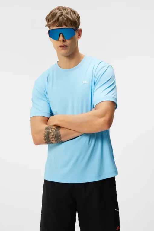 Base & Mid Layers|Outdoor<J.Lindeberg Ade T-shirt BalticSea