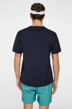 Tennis|T-shirts<J.Lindeberg Ade T-shirt JLNavy