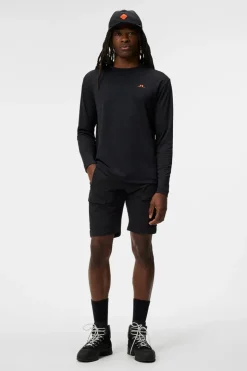 Base & Mid Layers|Outdoor<J.Lindeberg Ade T-shirt LS Black
