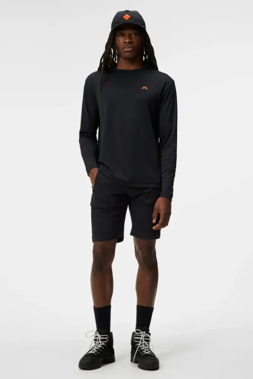 Base & Mid Layers|Outdoor<J.Lindeberg Ade T-shirt LS Black