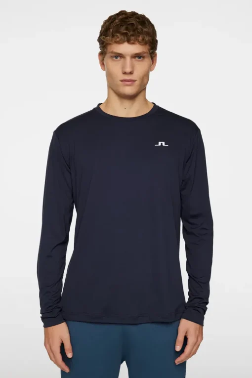T-shirts|Tennis<J.Lindeberg Ade T-shirt LS JLNavy