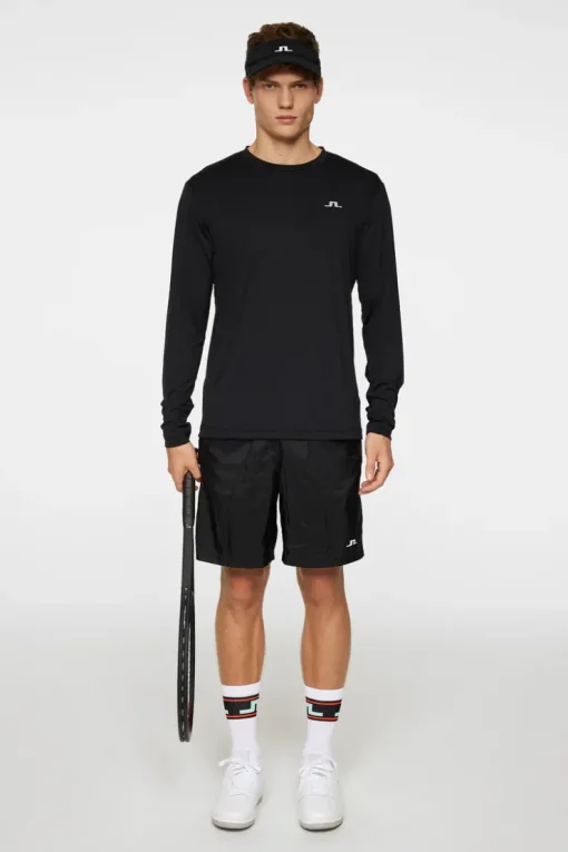 T-shirts|Tennis<J.Lindeberg Ade T-shirt LS Black