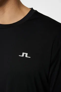 T-shirts|Tennis<J.Lindeberg Ade T-shirt LS Black