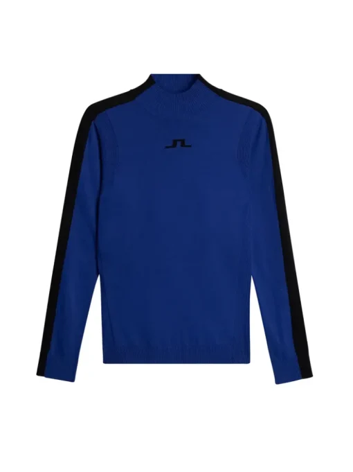 Golf|Knitwear<J.Lindeberg Adia Knitted Sweater ClematisBlue