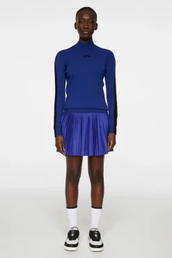 Golf|Knitwear<J.Lindeberg Adia Knitted Sweater ClematisBlue