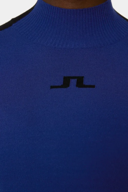 Golf|Knitwear<J.Lindeberg Adia Knitted Sweater ClematisBlue