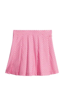 Golf|Skirts<J.Lindeberg Adina Print Skirt TourGeoPinkS