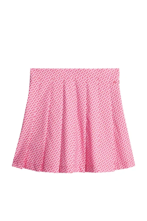 Golf|Skirts<J.Lindeberg Adina Print Skirt TourGeoPinkS