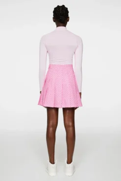 Golf|Skirts<J.Lindeberg Adina Print Skirt TourGeoPinkS