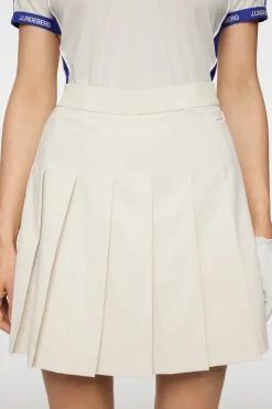 Golf|Skirts<J.Lindeberg Adina Skirt Moonbeam