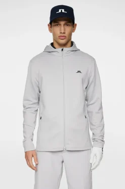 Golf|Base & Mid Layers<J.Lindeberg Aerial Full Zip Hood HighRise