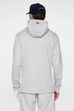 Golf|Base & Mid Layers<J.Lindeberg Aerial Full Zip Hood HighRise