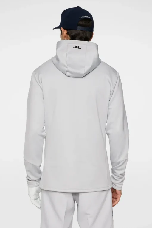 Golf|Base & Mid Layers<J.Lindeberg Aerial Full Zip Hood HighRise