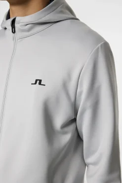 Golf|Base & Mid Layers<J.Lindeberg Aerial Full Zip Hood HighRise