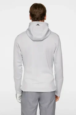 Golf|Hoodies<J.Lindeberg Aerial Quarter Zip Hood HighRise
