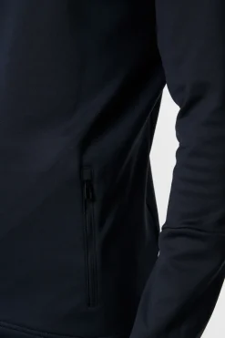 Golf|Base & Mid Layers<J.Lindeberg Aerial Quarter Zip Mid Layer JLNavy