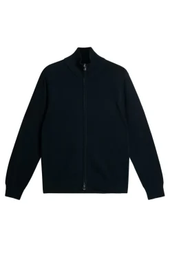 Knitwear|Tops<J.Lindeberg Alexis Full Zip Cardigan JLNavy