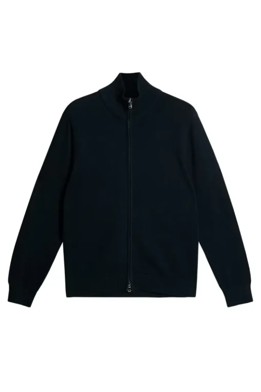 Knitwear|Tops<J.Lindeberg Alexis Full Zip Cardigan JLNavy