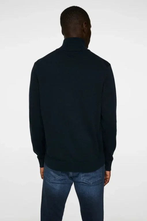 Knitwear|Tops<J.Lindeberg Alexis Full Zip Cardigan JLNavy