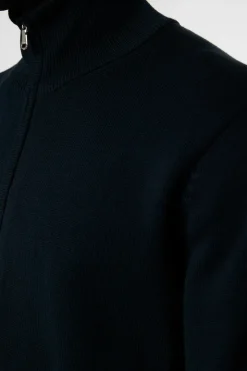 Knitwear|Tops<J.Lindeberg Alexis Full Zip Cardigan JLNavy
