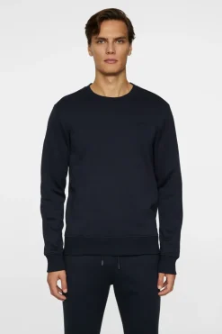 Sweaters|Active<J.Lindeberg Alpha Crew Neck JLNavy