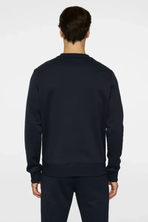 Sweaters|Active<J.Lindeberg Alpha Crew Neck JLNavy