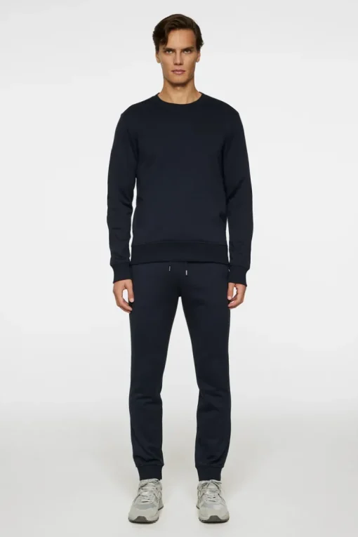 Sweaters|Active<J.Lindeberg Alpha Crew Neck JLNavy