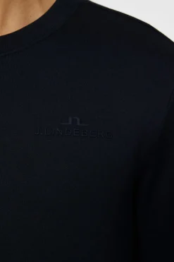Sweaters|Active<J.Lindeberg Alpha Crew Neck JLNavy