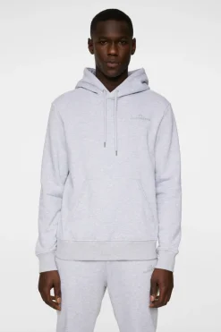 Active|Hoodies<J.Lindeberg Alpha Hood LightGreyMelange