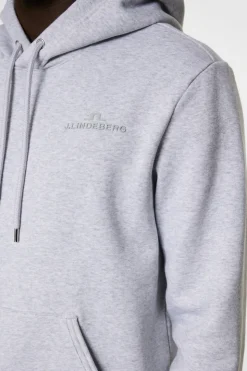 Active|Hoodies<J.Lindeberg Alpha Hood LightGreyMelange