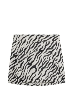 Golf|Skirts<J.Lindeberg Amelie Mid Print Skirt TourTigerMoonbeamM